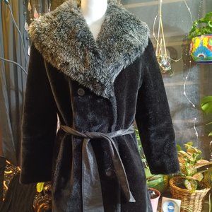 Vintage faux fur coat